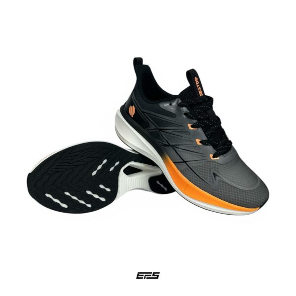 Quaser Running QJS 1029 Flame (Men) Grey/Orange